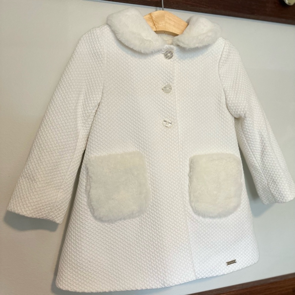 Mayoral fleece lined winter coat